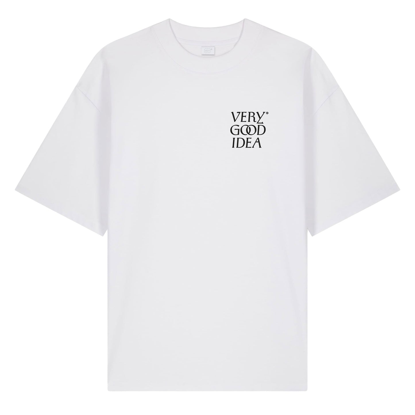 Mid Evil Logo Tee 1, White